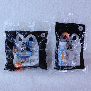 SPACE JAM Set of 2 A New Legacy Bugs Bunny #1 Roadrunner #11 McDonalds Kids Meal